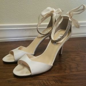 Off White, Sparkly Heels